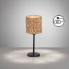 Fischer & Honsel Hyazinthe Tafellamp Zwart, 1-licht