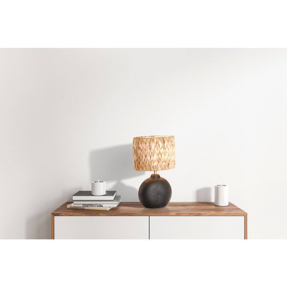 Fischer & Honsel Hyazinthe Tafellamp Zwart, 1-licht main product photo