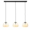 Brilliant Kaizen Hanglamp Zwart, 3-lichts Brilliant Kaizen Hanglamp Zwart, 3-lichts