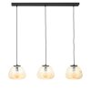 Brilliant Kaizen Hanglamp Zwart, 3-lichts Brilliant Kaizen Hanglamp Zwart, 3-lichts