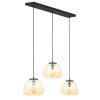 Brilliant Kaizen Hanglamp Zwart, 3-lichts Brilliant Kaizen Hanglamp Zwart, 3-lichts