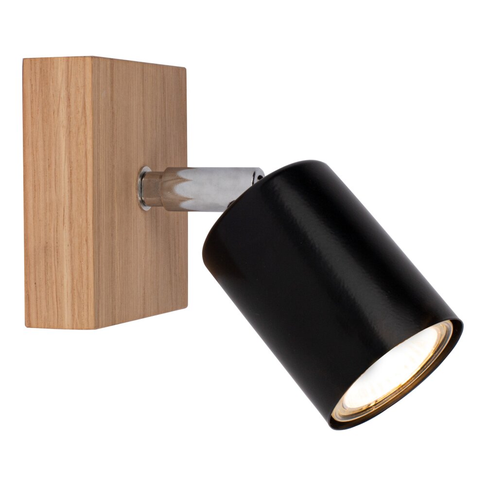 Languileo Muurlamp Hout licht, 1-licht main product photo