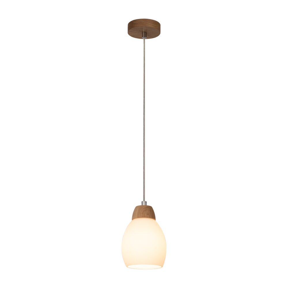 Nacimiento Hanglamp Hout licht, 1-licht main product photo
