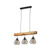 Jobson Hanglamp Natuurlijke kleuren, 3-lichts