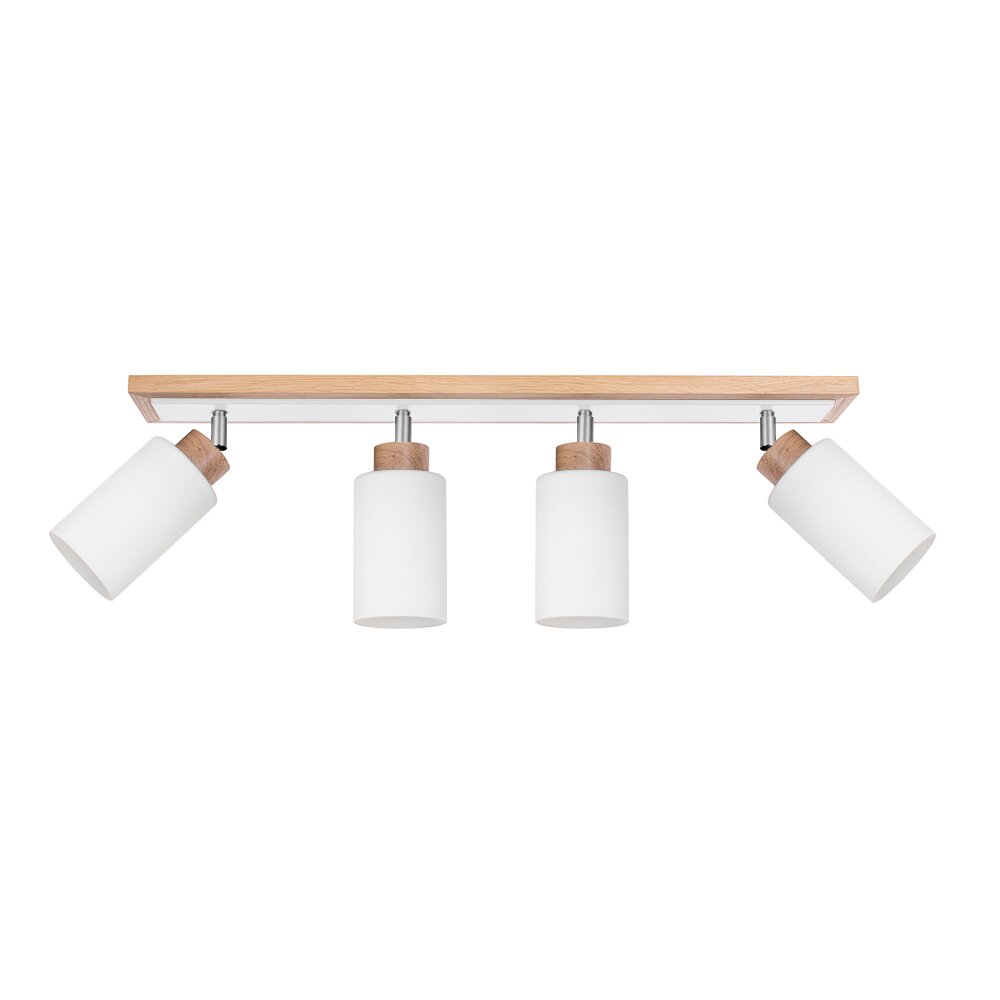 Represita Plafondlamp Hout licht, 4-lichts main product photo