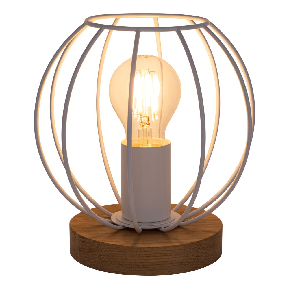 Lecueder Plafondlamp Hout licht, 1-licht main product photo