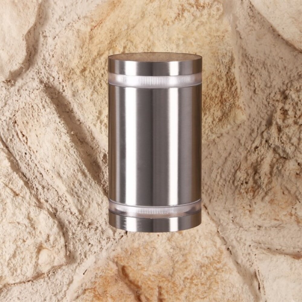 Lutec Poll Buiten muurverlichting, 2-lichts