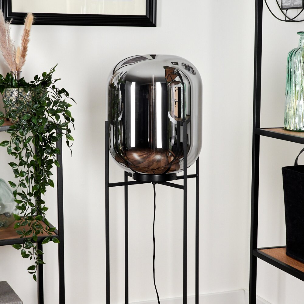 Manzano Staande lamp Zwart, 1-licht
