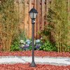 Naofe Padverlichting Zwart, 1-licht, Bewegingsmelder