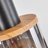 Classon Hanger houtlook, Zwart, 4-lichts