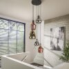 Tricolore Hanglamp Zwart, 5-lichts Tricolore Hanglamp Zwart, 5-lichts