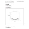 Lucide FEDLER downlight Zwart, 1-licht