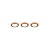 Trio ARGUS Inbouw verlichting - Set van 3 LED Chroom, 6-lichts, Afstandsbediening, Kleurwisselaar