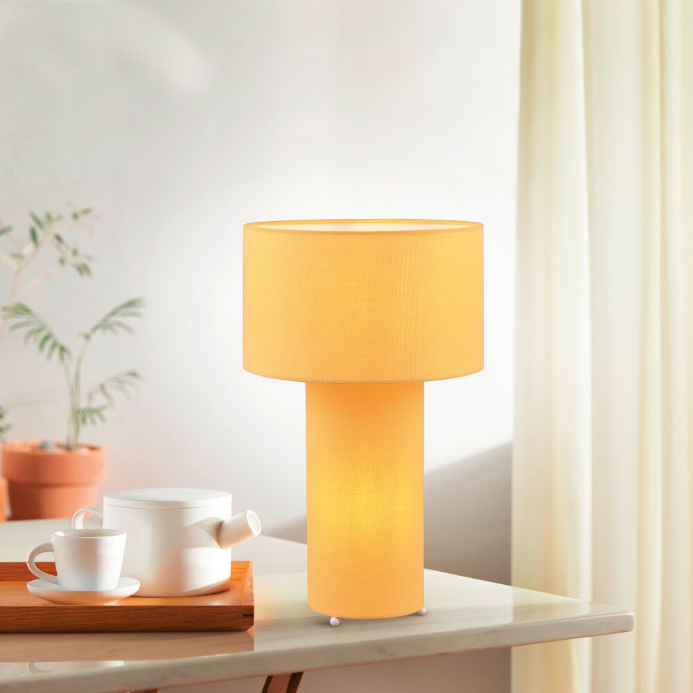 Trio Bale Tafellamp Geel, 2-lichts main product photo