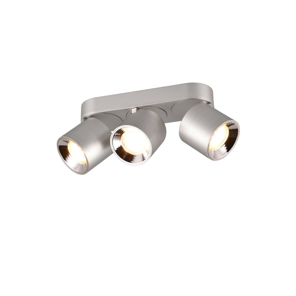Trio GUAYANA plafondlamp Nikkel mat, 3-lichts main product photo