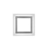 Trio MORGAN Plafondlamp LED Nikkel mat, 1-licht, Afstandsbediening