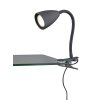 Trio WANDA Klemlamp Zwart, 1-licht