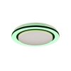 Reality Cartida Plafondlamp LED Wit, 1-licht, Afstandsbediening, Kleurwisselaar