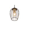 Reality Grid Hanglamp Zwart, 1-licht