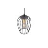 Reality Grid Hanglamp Zwart, 1-licht