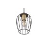 Reality Grid Hanglamp Zwart, 1-licht
