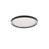 Reality Rotonda Plafondlamp LED Zwart, 1-licht