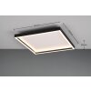 Reality Rotonda Plafondlamp LED Zwart, 1-licht