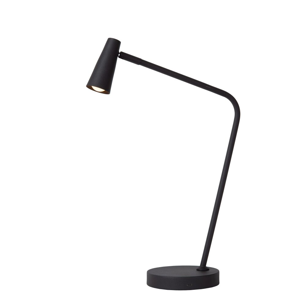 Lucide STIRLING Staande lamp LED Zwart, 1-licht main product photo