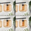 Lauden Hanger - Glas Amber, 4-lichts