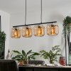 Lauden Hanger - Glas Amber, 4-lichts