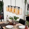 Lauden Hanger - Glas Amber, 4-lichts