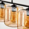 Lauden Hanger - Glas Amber, 4-lichts