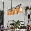 Lauden Hanger - Glas Amber, 4-lichts