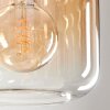 Lauden Hanger - Glas Amber, Duidelijk, 4-lichts
