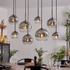 Koyoto Hanger - Glas Duidelijk, Rookkleurig, 8-lichts Koyoto Hanger - Glas Duidelijk, Rookkleurig, 8-lichts