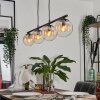 Gastor Hanglamp Amber, Duidelijk, 4-lichts