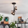 Chehalis Plafondlamp Zwart, 4-lichts