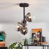 Chehalis Plafondlamp Zwart, 4-lichts