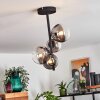 Chehalis Plafondlamp Zwart, 4-lichts