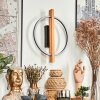 Carcano Muurlamp LED Natuurlijke kleuren, Zwart, 1-licht