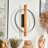 Carcano Muurlamp LED Natuurlijke kleuren, Zwart, 1-licht