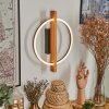 Carcano Muurlamp LED Natuurlijke kleuren, Zwart, 1-licht
