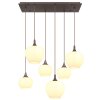 Globo MAXY Hanger Mokka, 6-lichts