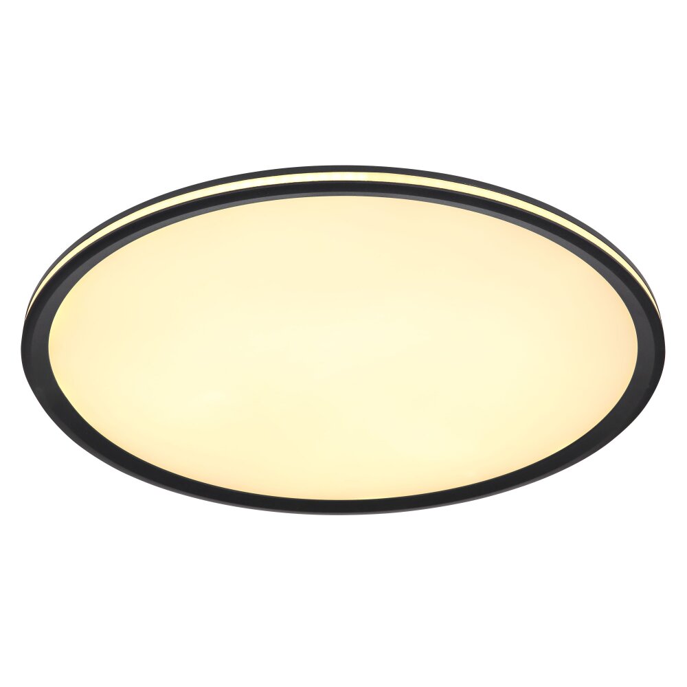 Globo BELISSA Plafondpaneel LED Zwart, 1-licht main product photo
