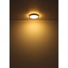 Globo BELISSA Plafondpaneel LED Zwart, 1-licht