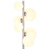 Globo RIHA Staande lamp LED Nikkel mat, 6-lichts