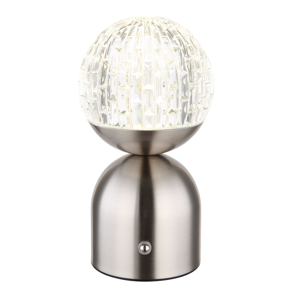 Globo JULSY Tafellamp LED Nikkel mat, 1-licht main product photo