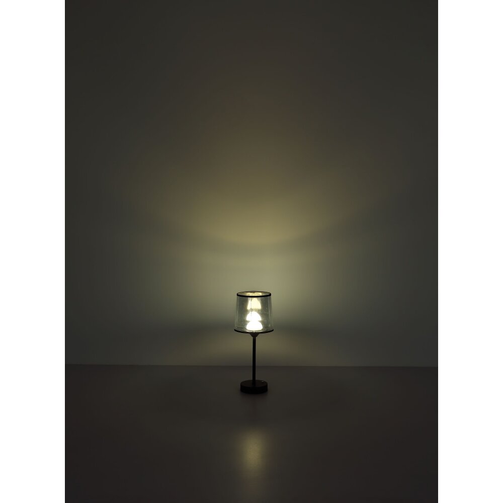 Globo LUNKI Tafellamp LED Zwart, 1-licht