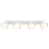 Globo TOKKI Plafondlamp Wit, 4-lichts
