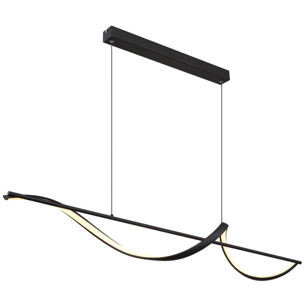 Globo Hanger LED Zwart, 1-licht main product photo